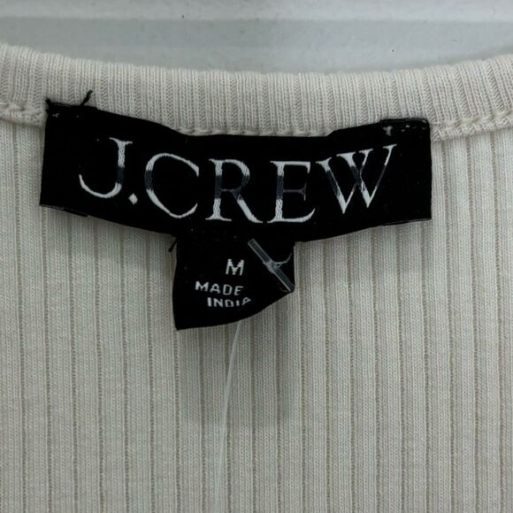 NWT J. Crew Embellished vintage rib tank top - Picture 9 of 11